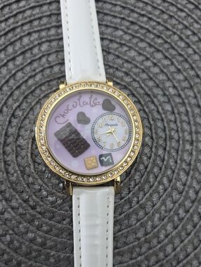 Charming Novelty Watch – Chocolate & Sweet Treats Theme